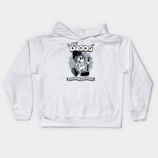 Lil Droog - Rubberhose Vintage Cartoon Clockwork Kids Hoodie